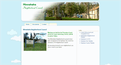 Desktop Screenshot of minnehaha.spokaneneighborhoods.org