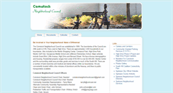 Desktop Screenshot of comstock.spokaneneighborhoods.org
