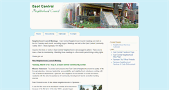 Desktop Screenshot of eastcentral.spokaneneighborhoods.org