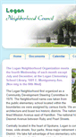 Mobile Screenshot of logan.spokaneneighborhoods.org